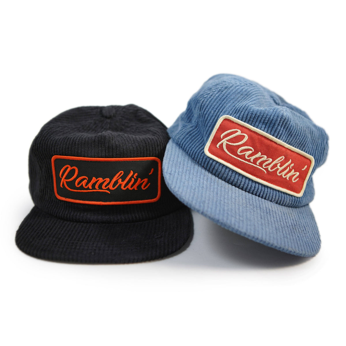 Ramblin' Corduroy Hat Black