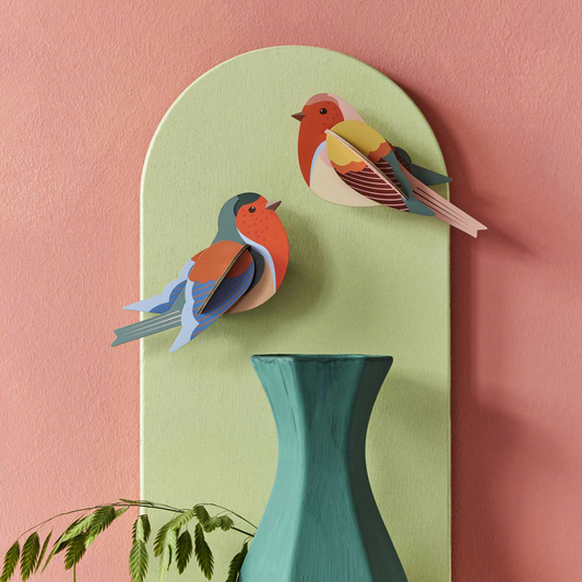 Robins 3D Wall Art