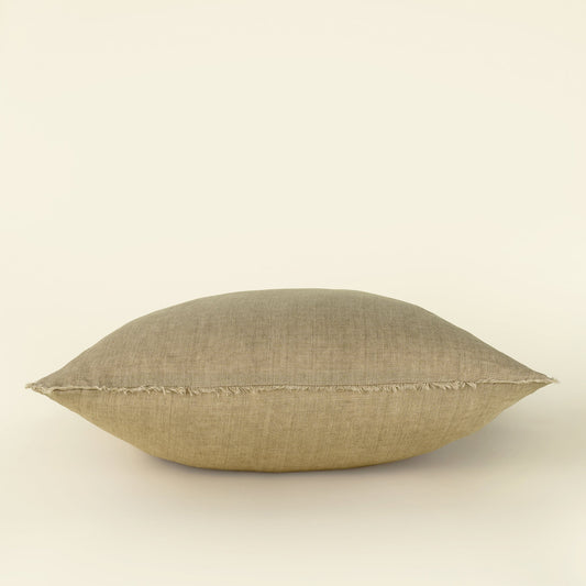 Lina Linen Pillow 24" - Dune