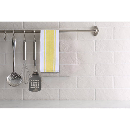 Plaid Kitchen Towel Set - Yellow