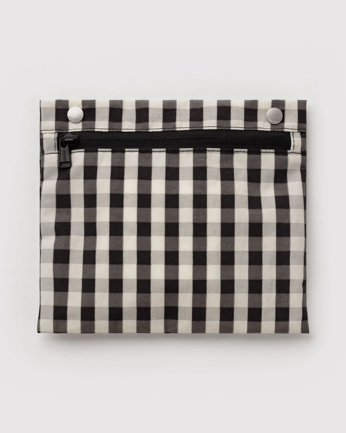 BAGGU Everyday Cloud Bag - Black and Cream Gingham