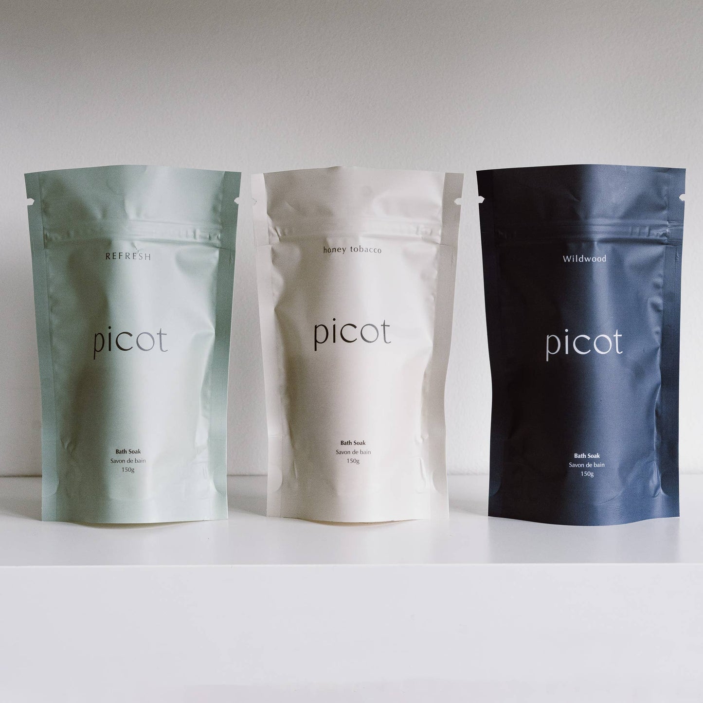 Picot Bath Soak 150g - Honey Tobacco