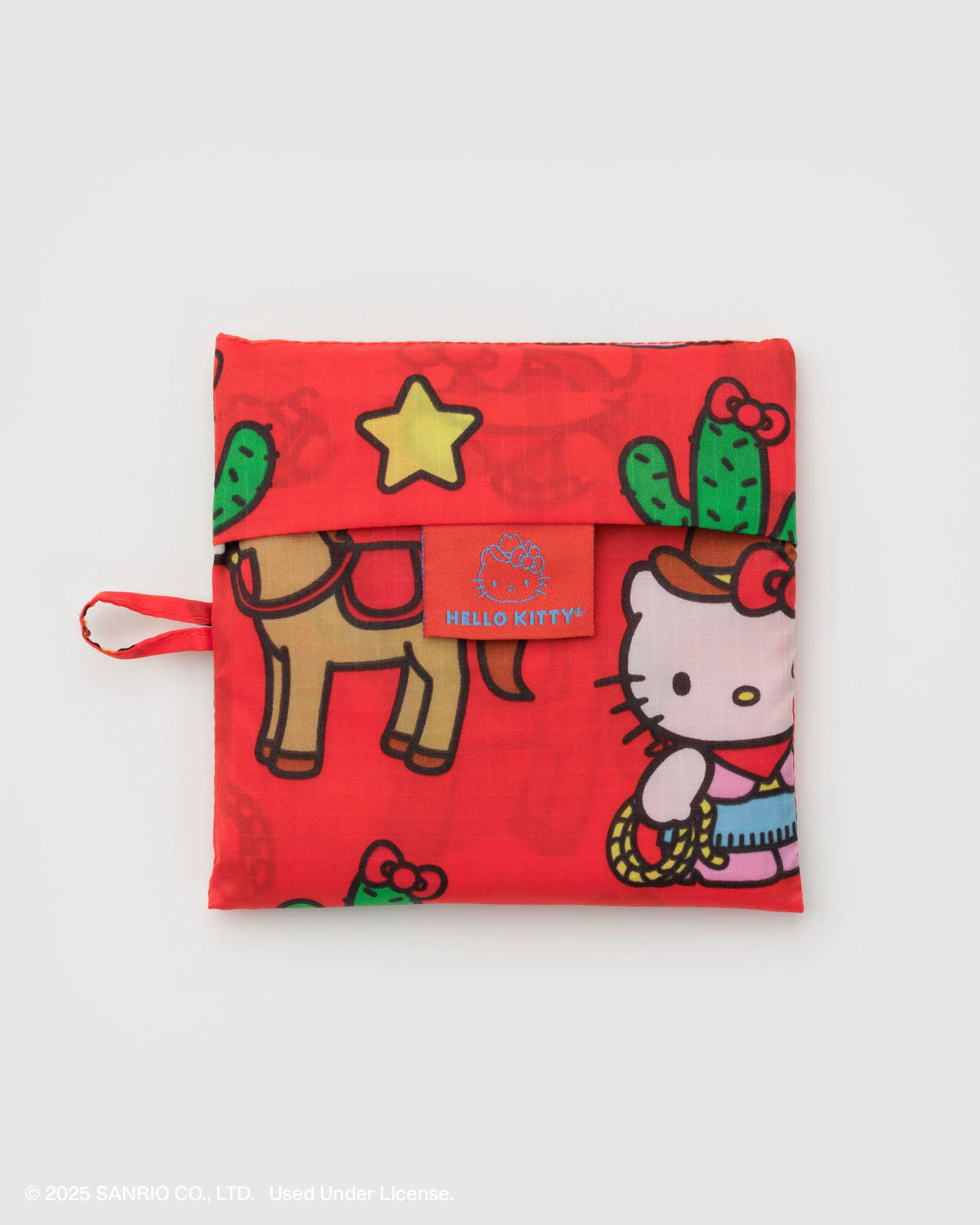 Standard Baggu Reusable Tote Bag - Hello Kitty Western