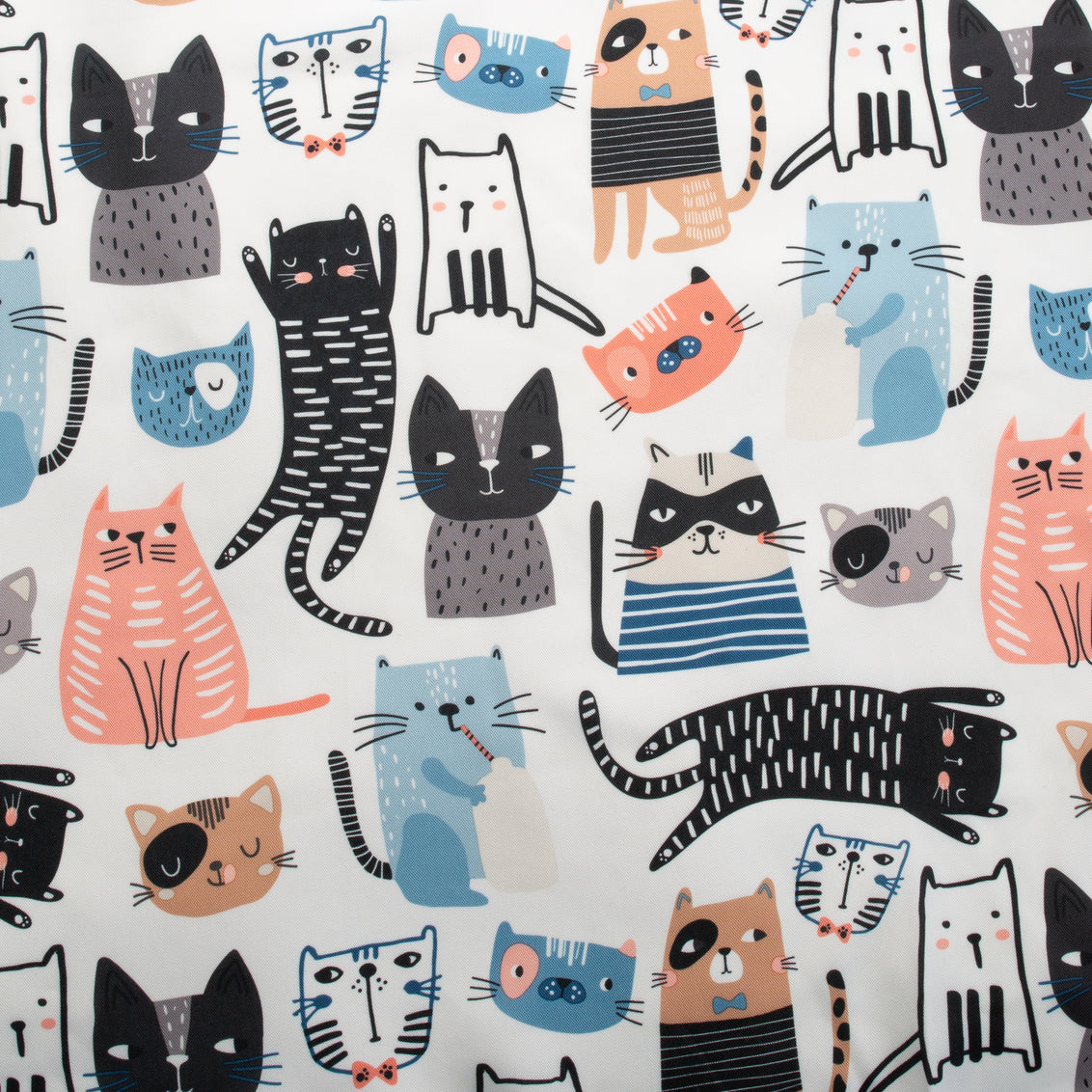 Cats Shower Curtain Fabric