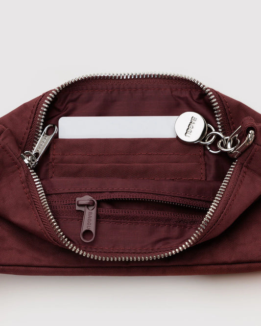 BAGGU Nylon Pochette - Mahogony