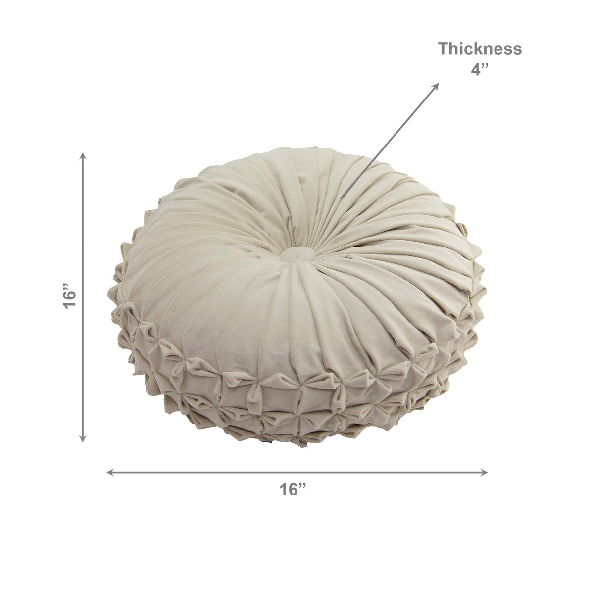 Velvet Round Cushion
