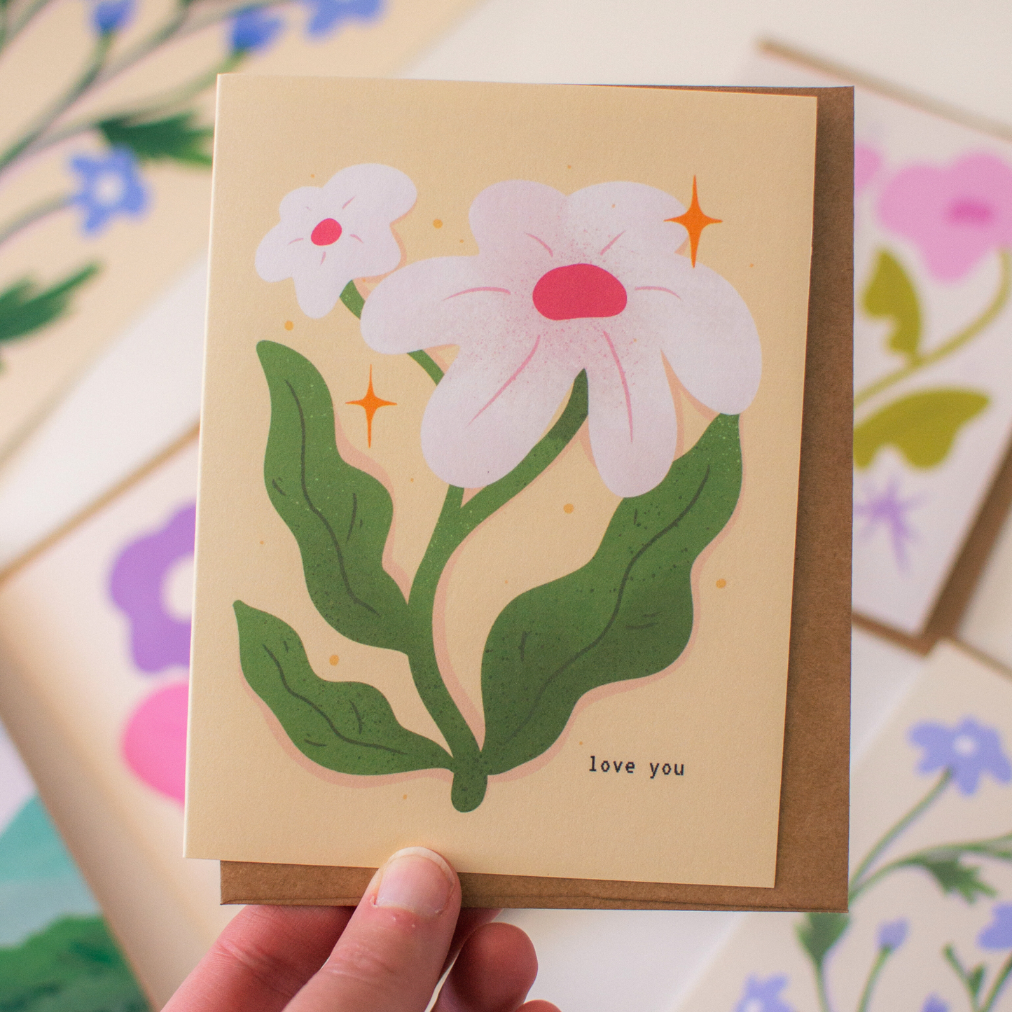 Love You Greeting Card