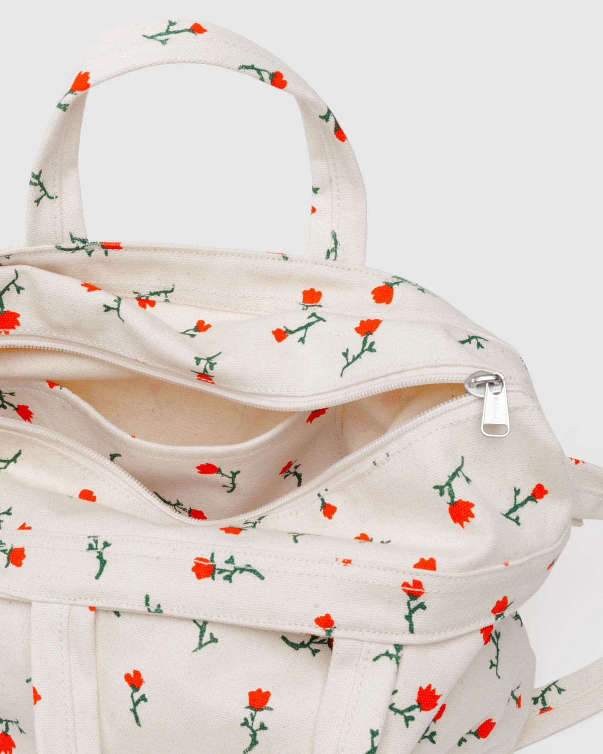 BAGGU Horizontal Zip Duck Bag - Painted Wildflower