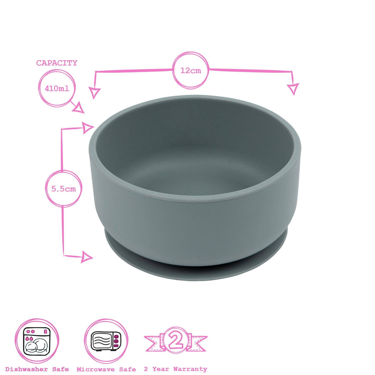 Baby Silicone Suction Bowl - Tradewinds