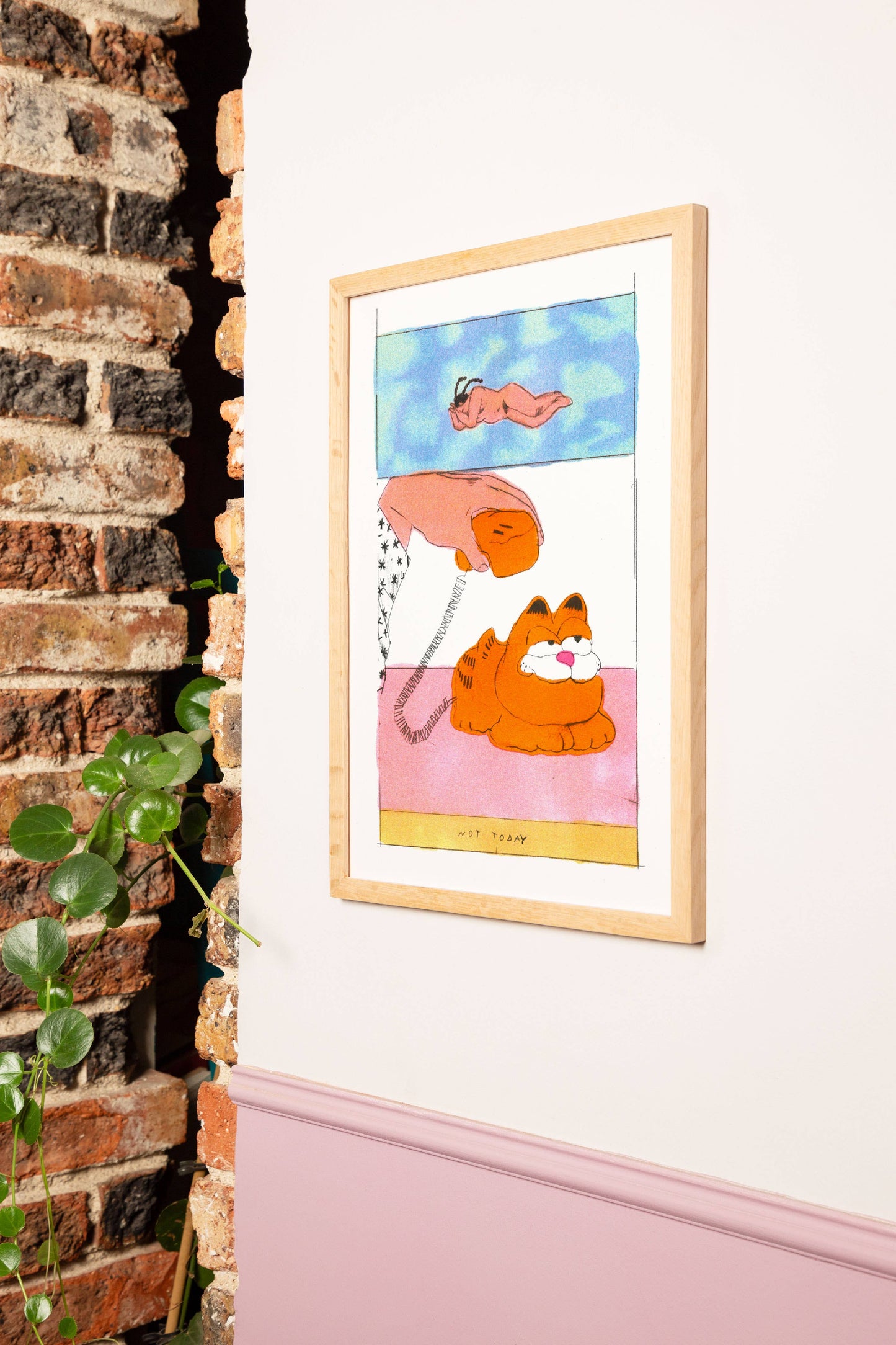 Garfield - Melek Zertal A3 Poster