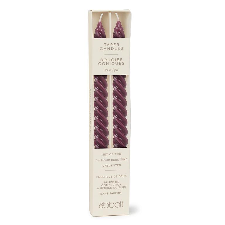 Tight Spiral Taper Purple Set