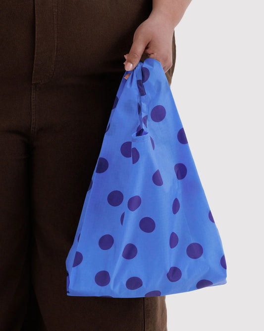 Baby BAGGU Reusable Tote Bag - Blue Polka Dot