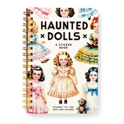 Haunted Dolls Sticker Book
