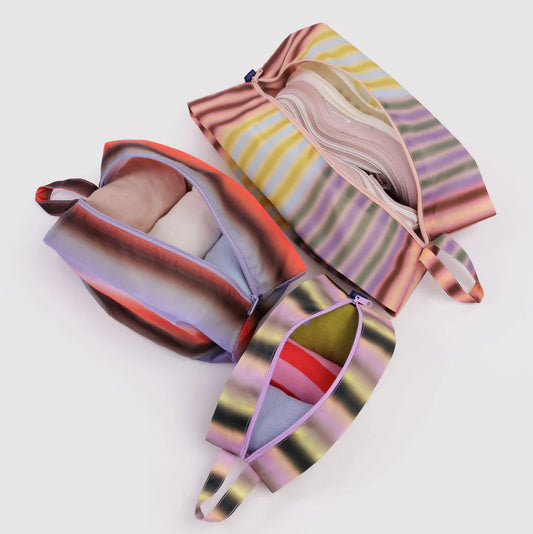 BAGGU 3D Zip Set - Gradient Stripes