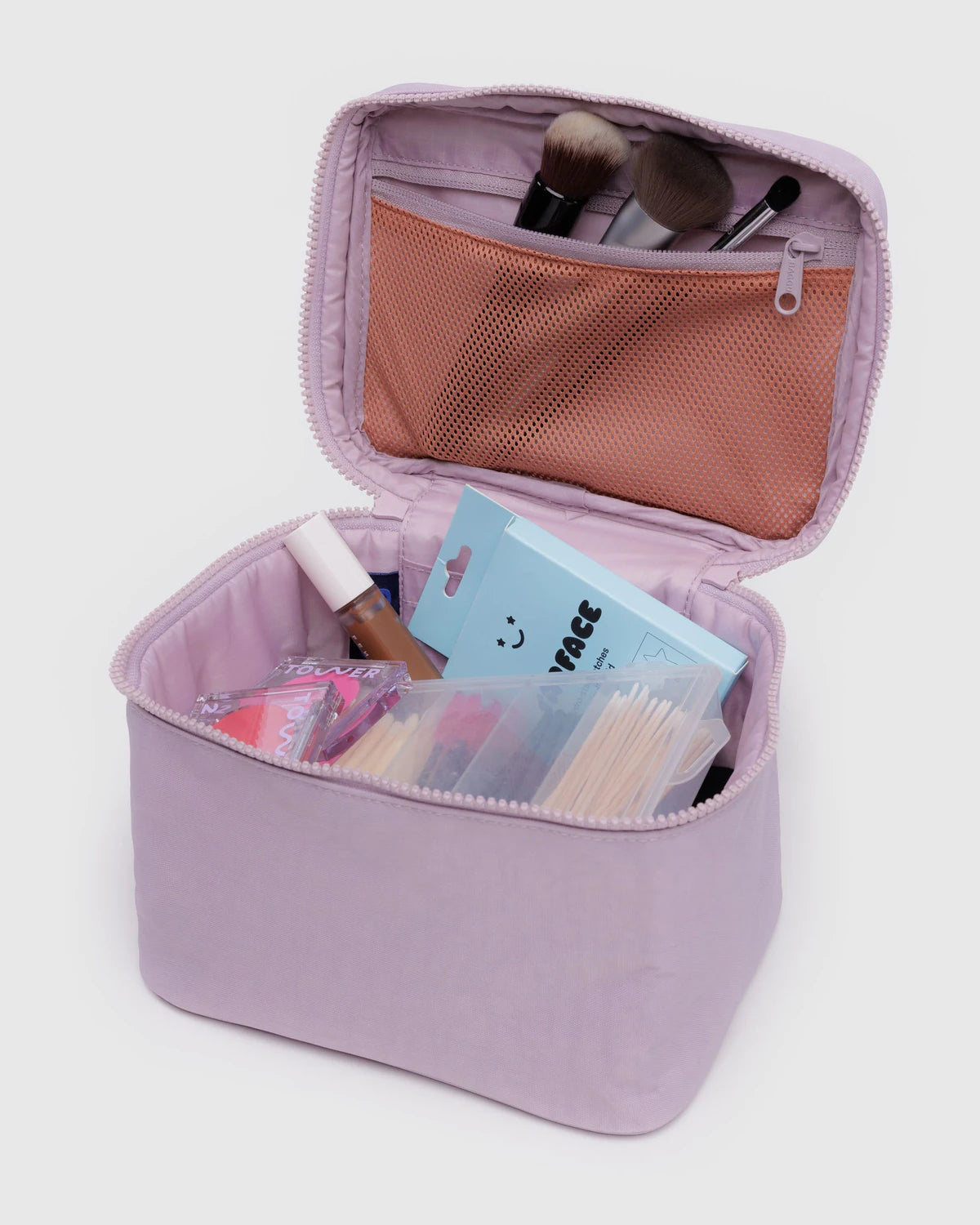 BAGGU Large Cosmetic Case - Dusty Pink