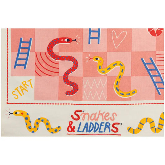Danica - Snakes and Ladders Dishtowel
