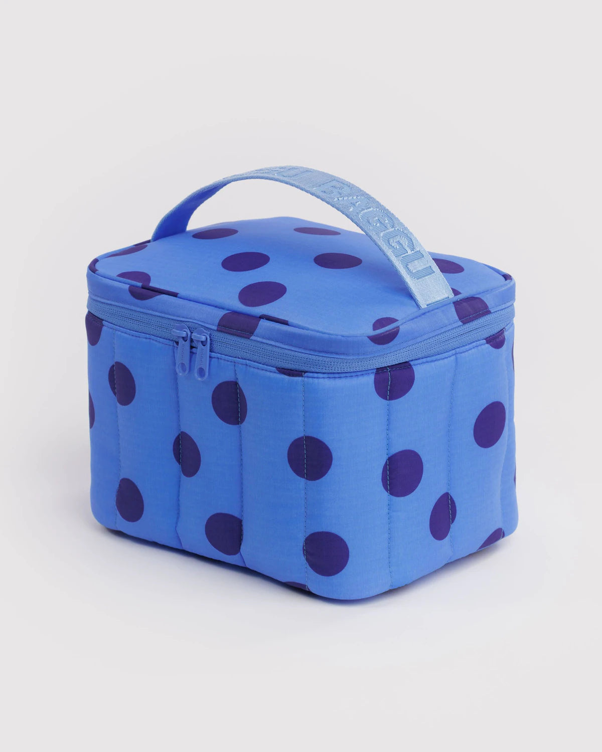 BAGGU Puffy Lunch Bag - Blue Polka Dot