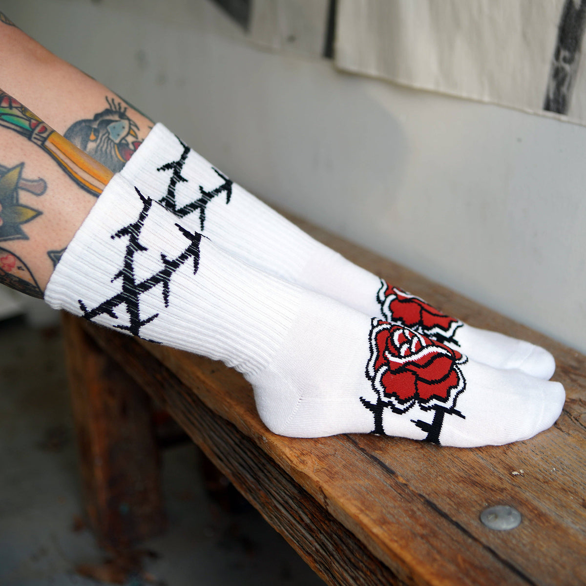 Crown of Thorns Socks