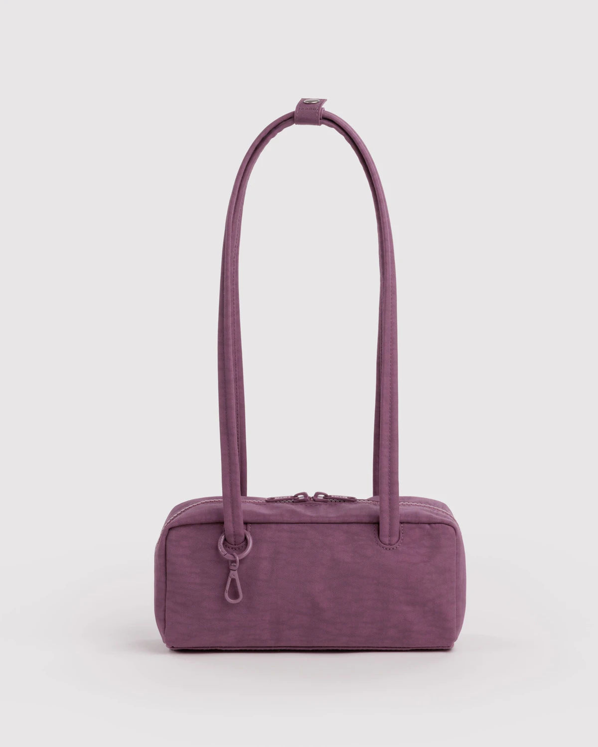 BAGGU Small Nylon Bowler Bag - Wild Plum