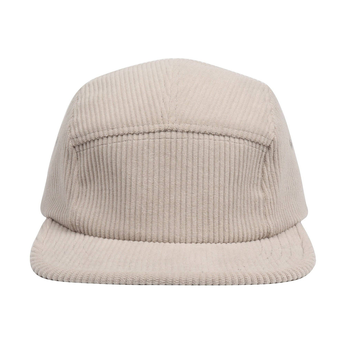 Corduroy Solid & Tie Dye 5 Panel Hat Camp Cap - Green Brown