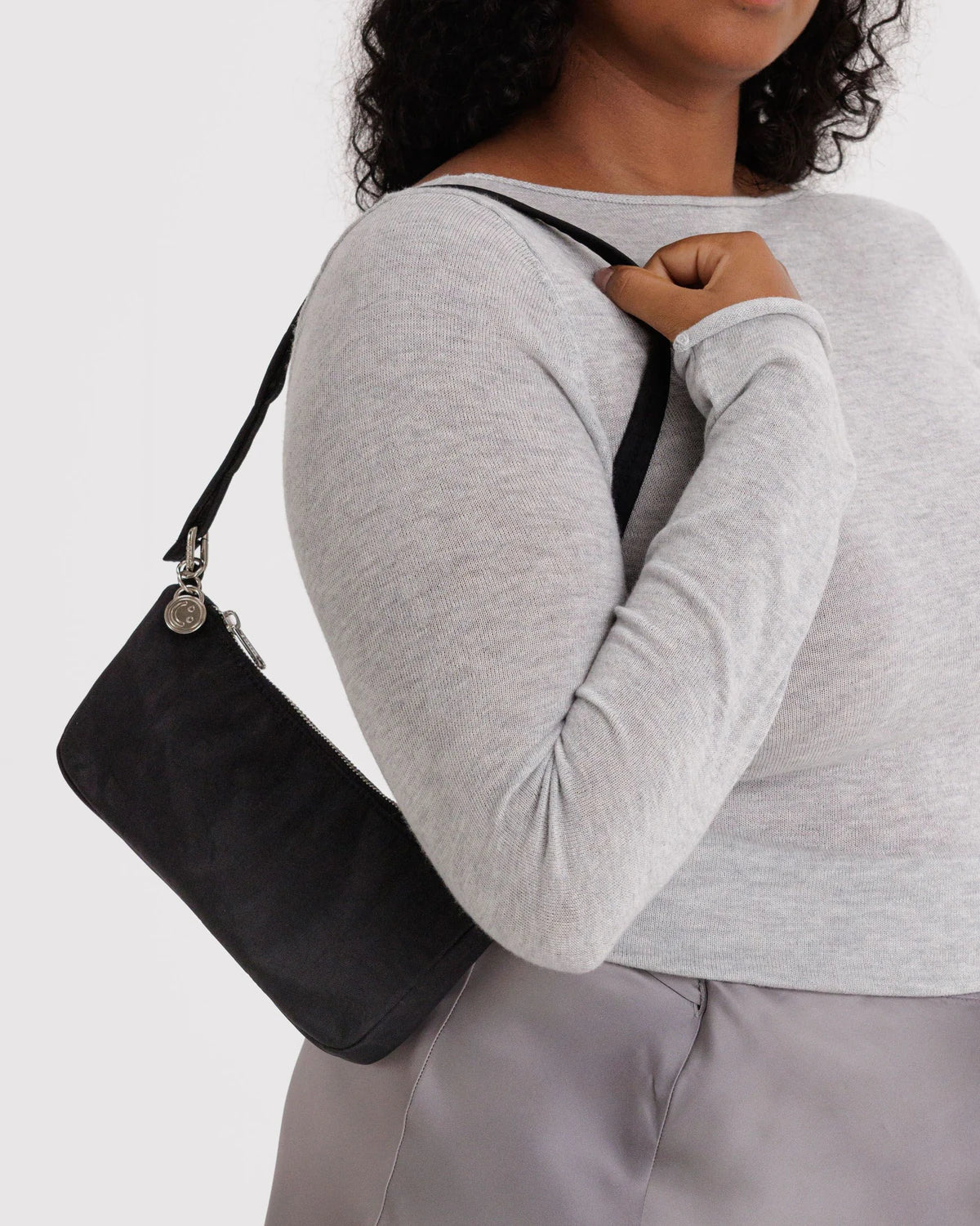 BAGGU Nylon Pochette - Black