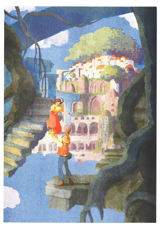 Miyazaki/Castle in the Sky - Hifumiyo A3 Poster