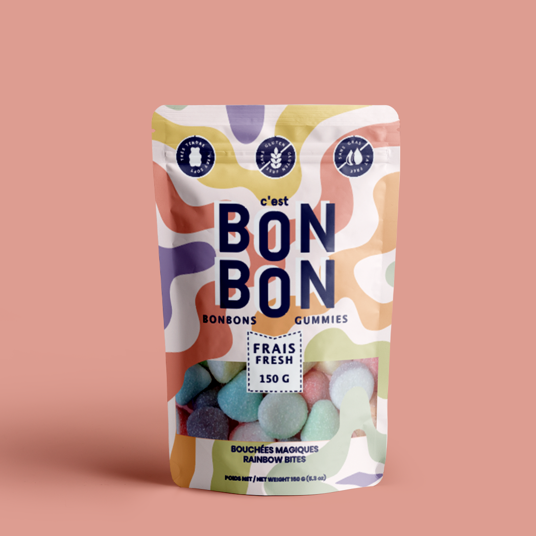 Rainbow Bites Gummy Candies
