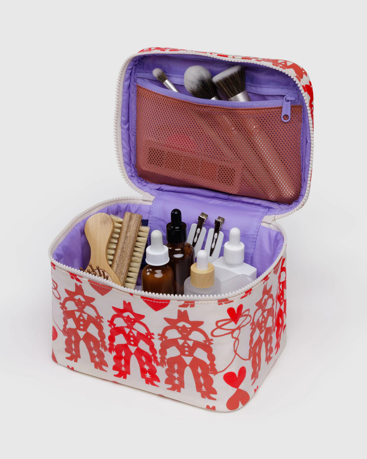 BAGGU Large Cosmetic Case - Cowgirl