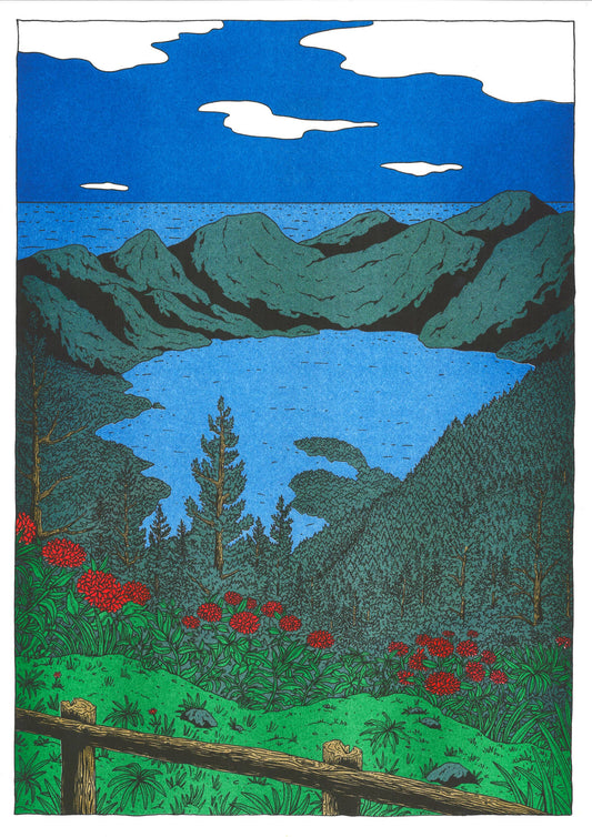 Nowhere in Portugal — Floor van het Nederend A3 Poster