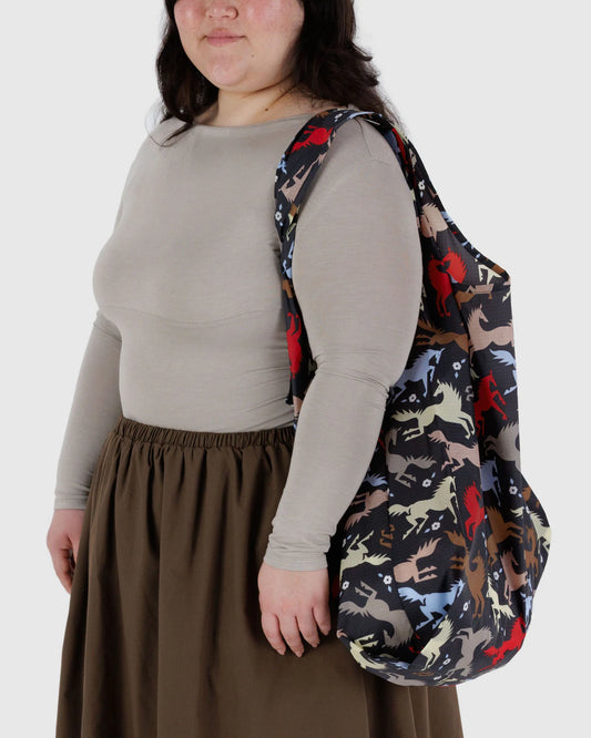 Big BAGGU Reusable Tote Bag - Horse Cut Outs