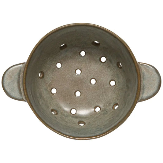 Danica - Grey Stoneware Fruit Bowl 7 inch