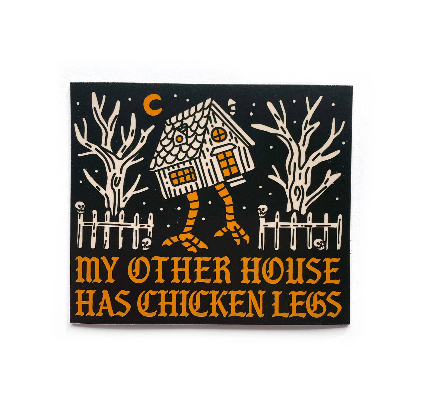 Baba Yaga Magnet