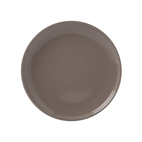 Taupe Gaia stoneware side plate - PABOOM