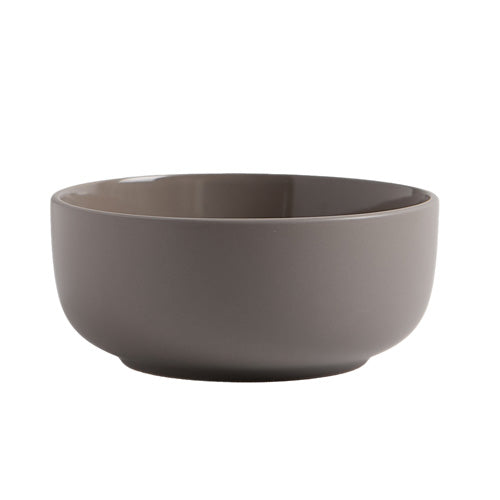 Taupe Gaia stoneware bowl - PABOOM