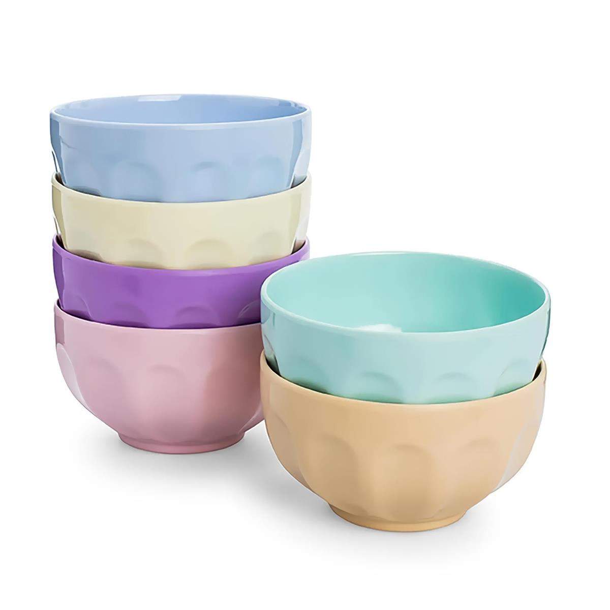 Melamine Pastel Ice Cream Bowls
