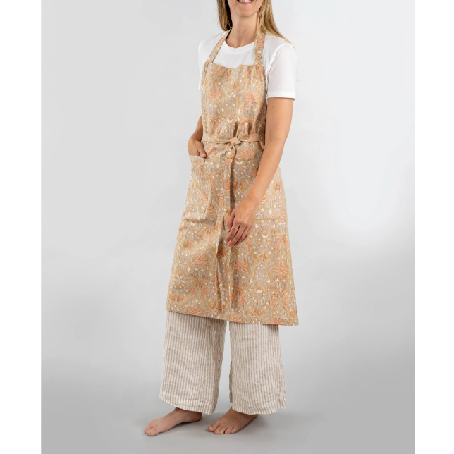 Acapulco Block Print Apron