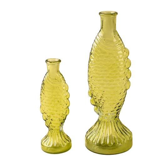 Fresh Catch Green Vase Large