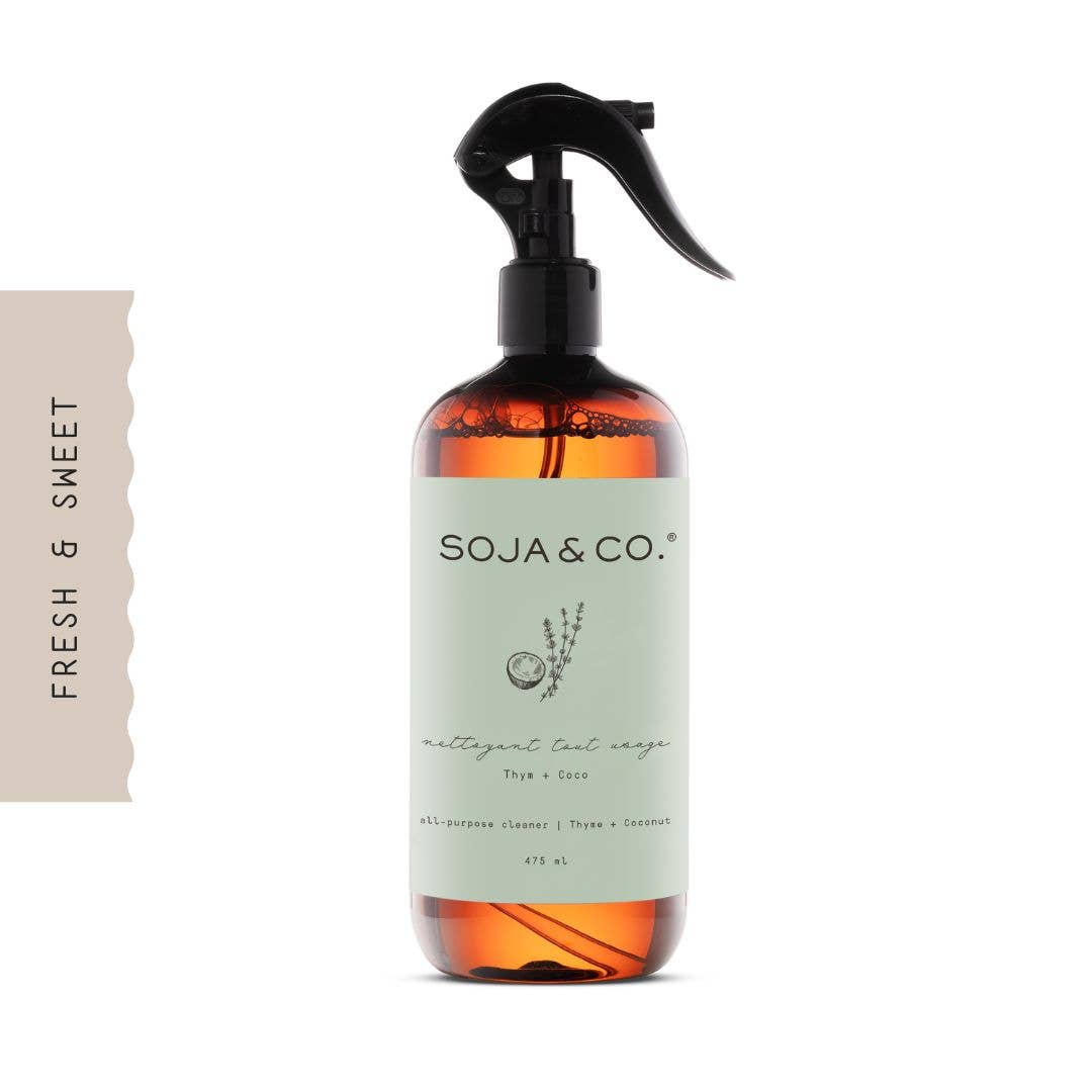 SOJA & CO. All Purpose Cleaner - Thyme + Coconut