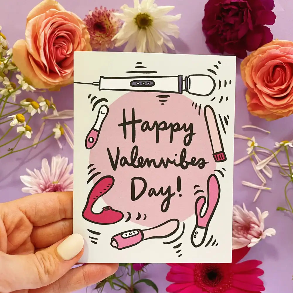 Happy Valenvibes Card - PABOOM