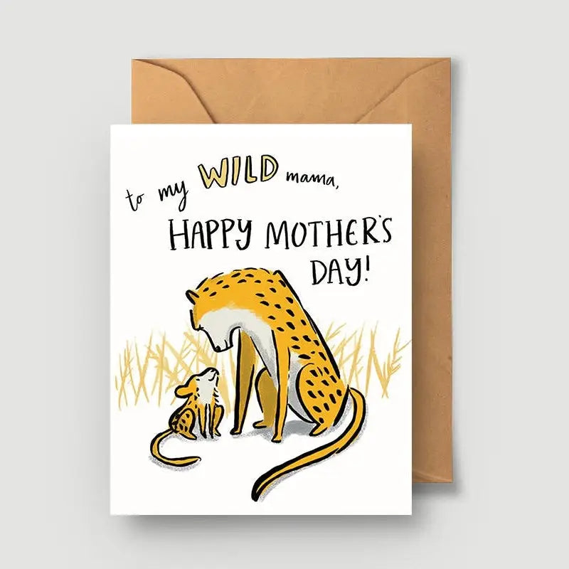 Wild Mama Card - PABOOM