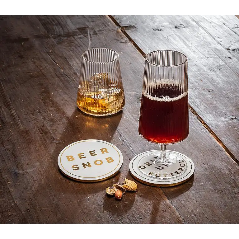 Abbott - Drink Up Buttercup Ceramic Coaster