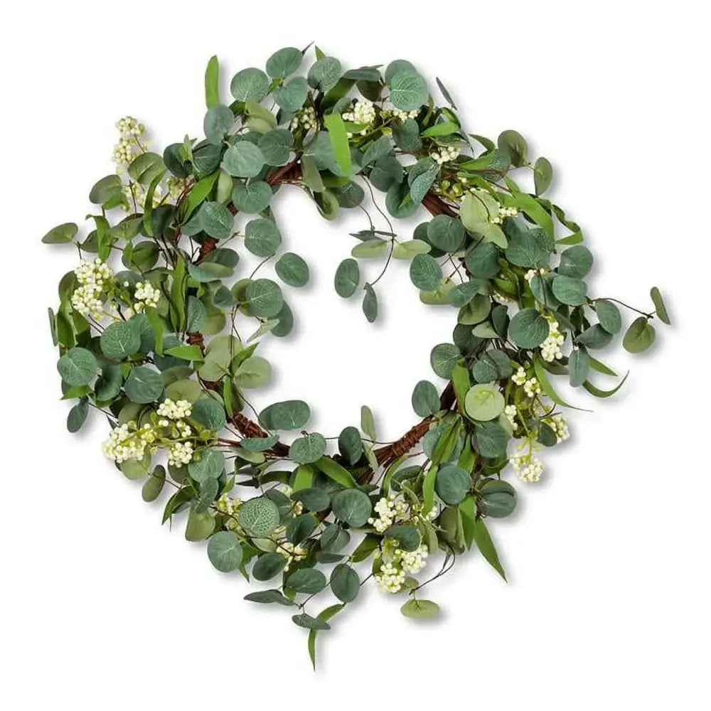 Eucalyptus & Flower Wreath - PABOOM