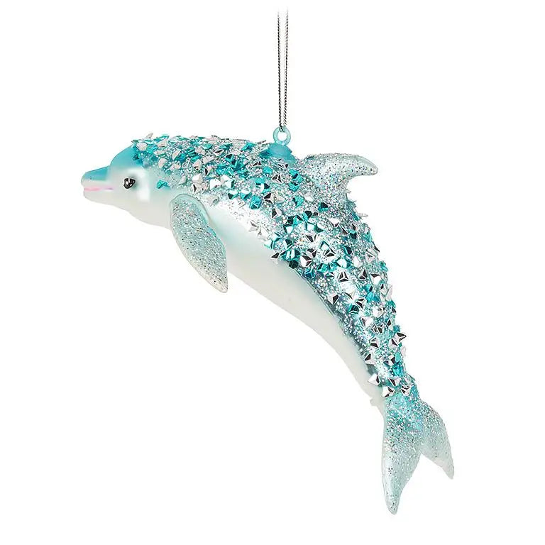 Abbott - Leaping Dolphin Ornament 5.5’’L