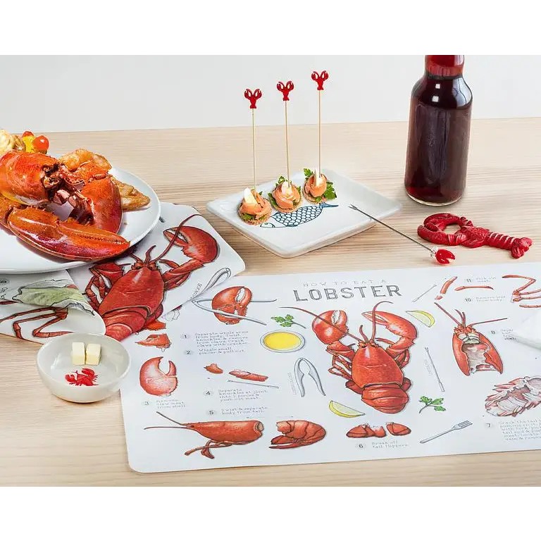 Abbott - Lobster Pick Red 100pc