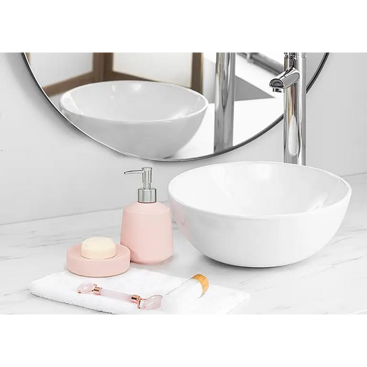 Abbott - Matte Soap/Lotion Pump Pink 6.5’’H