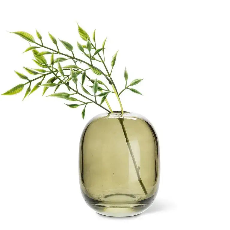 Abbott - Md Barrel Bud Vase Moss Green 4.5’’H