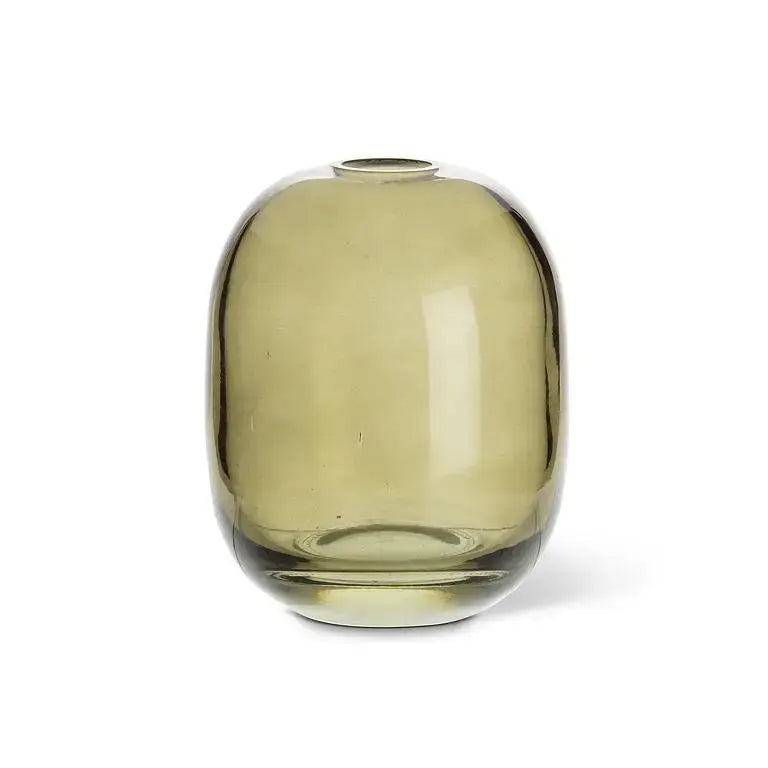 Abbott - Md Barrel Bud Vase Moss Green 4.5’’H