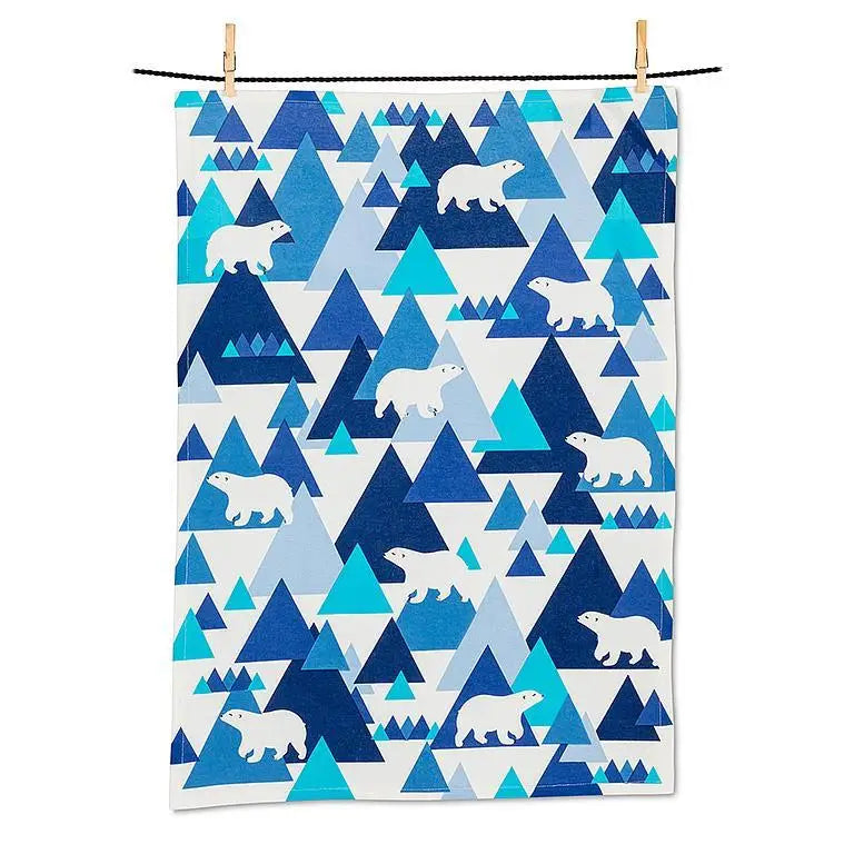 Polar Bear Blues Tea Towel - PABOOM