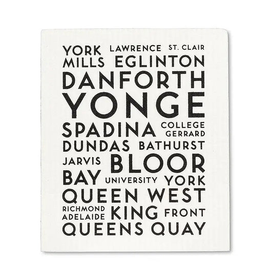 Toronto Street Dishcloth Set - PABOOM