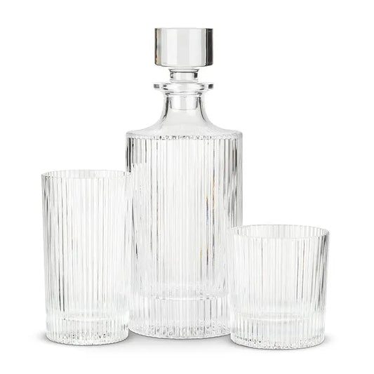 Vertical Optic Decanter Clear - PABOOM